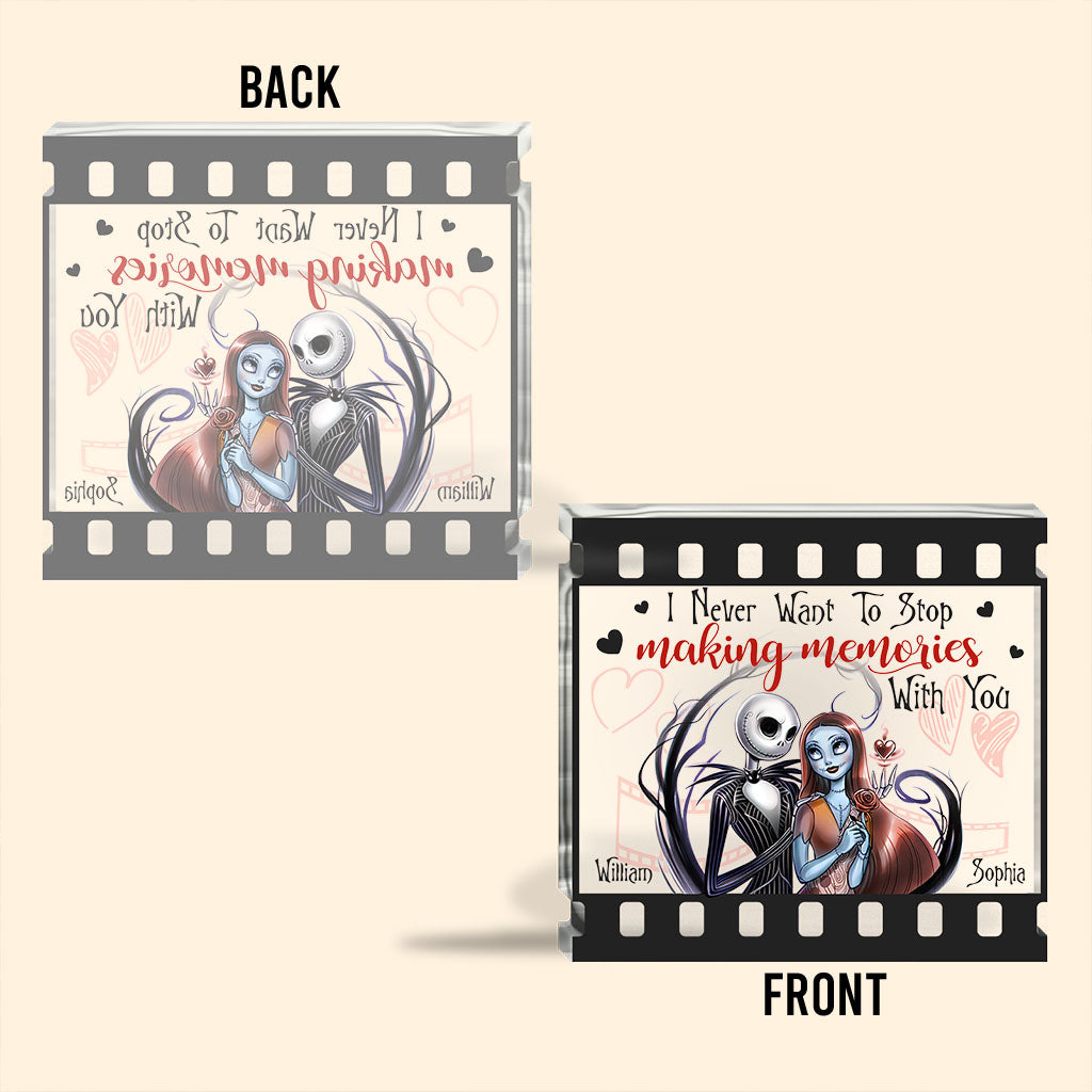Personalized Custom Shaped Acrylic Plaque Making Memories Gift Custom Shaped Acrylic Plaque GradoCreations