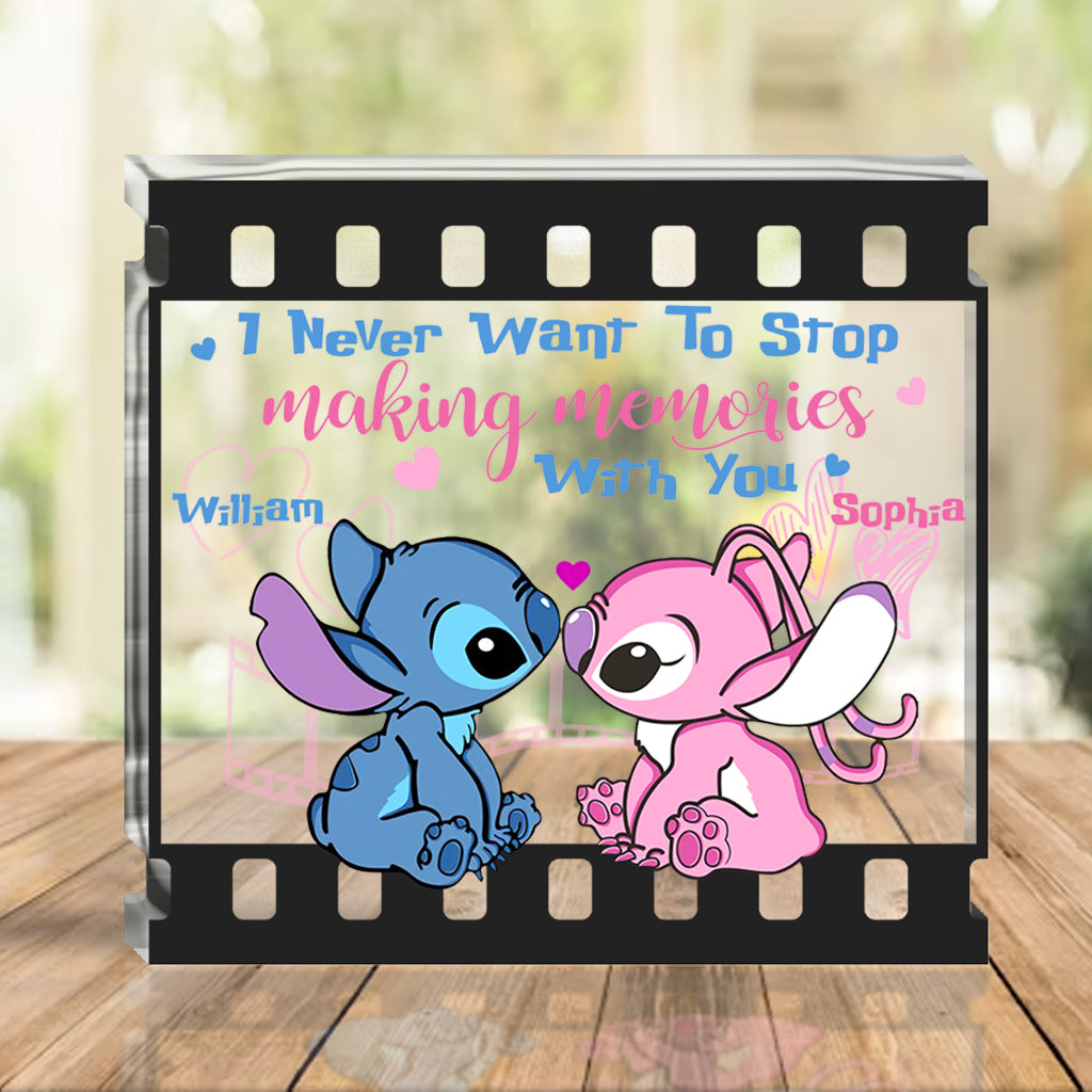 Personalized Acrylic Plaque Custom Name Gift for Couples Custom Shaped Acrylic Plaque GradoCreations