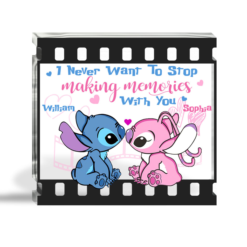Personalized Acrylic Plaque Custom Name Gift for Couples Custom Shaped Acrylic Plaque GradoCreations