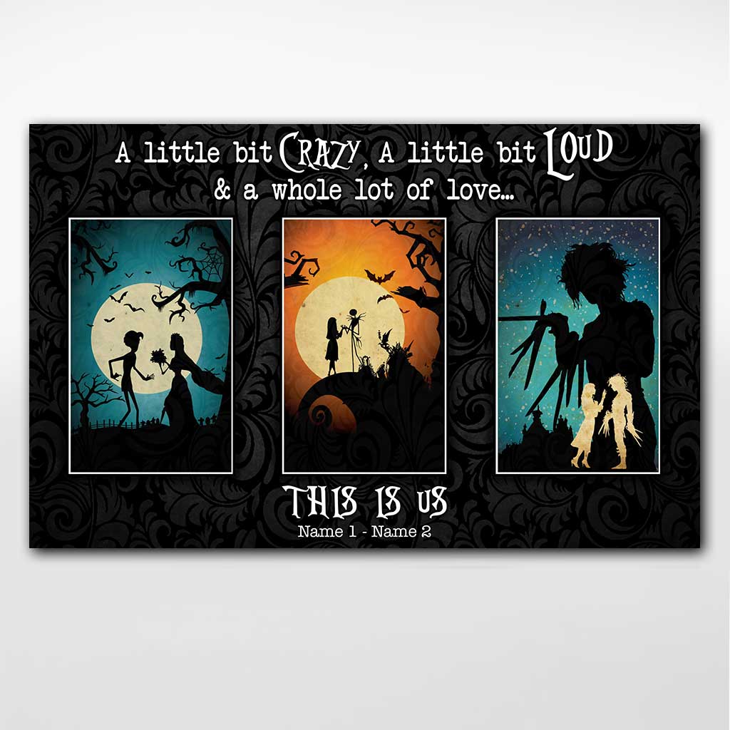Personalized This Is Us Nightmare Poster Custom Name Gift for Couple Canvas and Poster GradoCreations