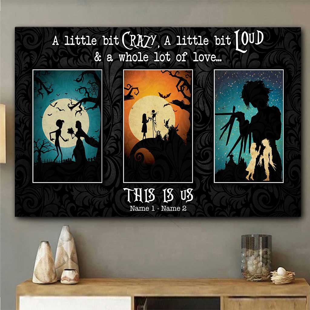 Personalized This Is Us Nightmare Poster Custom Name Gift for Couple Canvas and Poster GradoCreations
