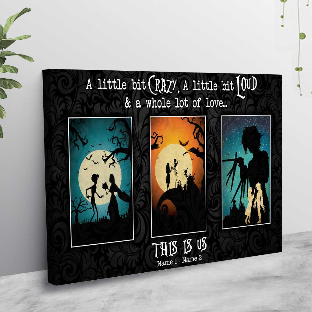 Personalized This Is Us Nightmare Poster Custom Name Gift for Couple Canvas and Poster GradoCreations