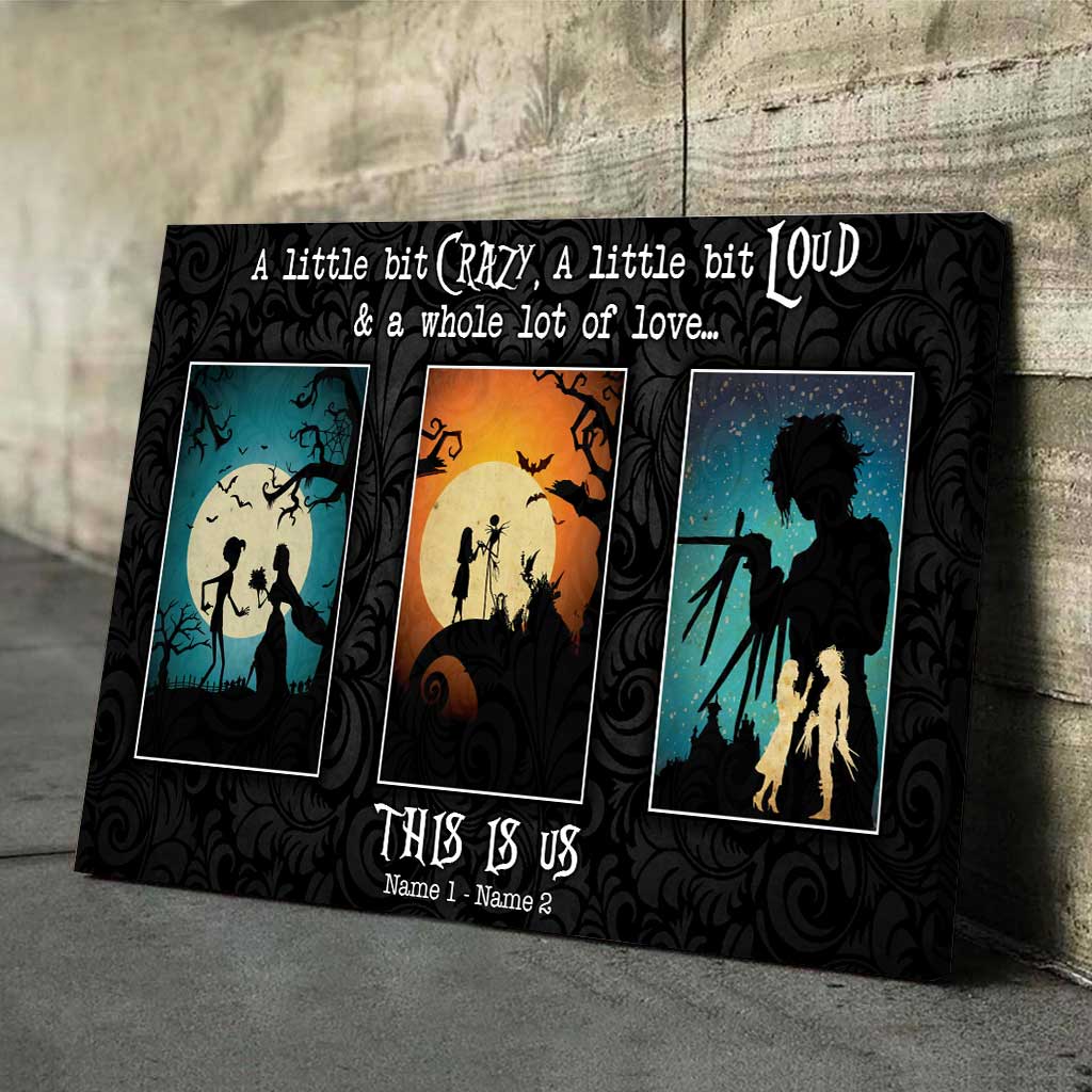 Personalized This Is Us Nightmare Poster Custom Name Gift for Couple Canvas and Poster GradoCreations