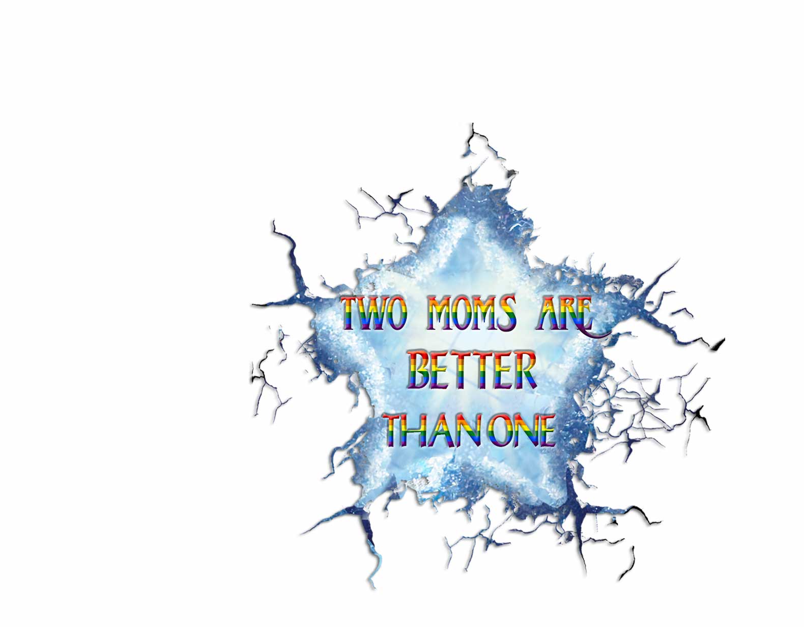 Personalized LGBT Support Decal Two Moms Are Better Than One Decal Full GradoCreations