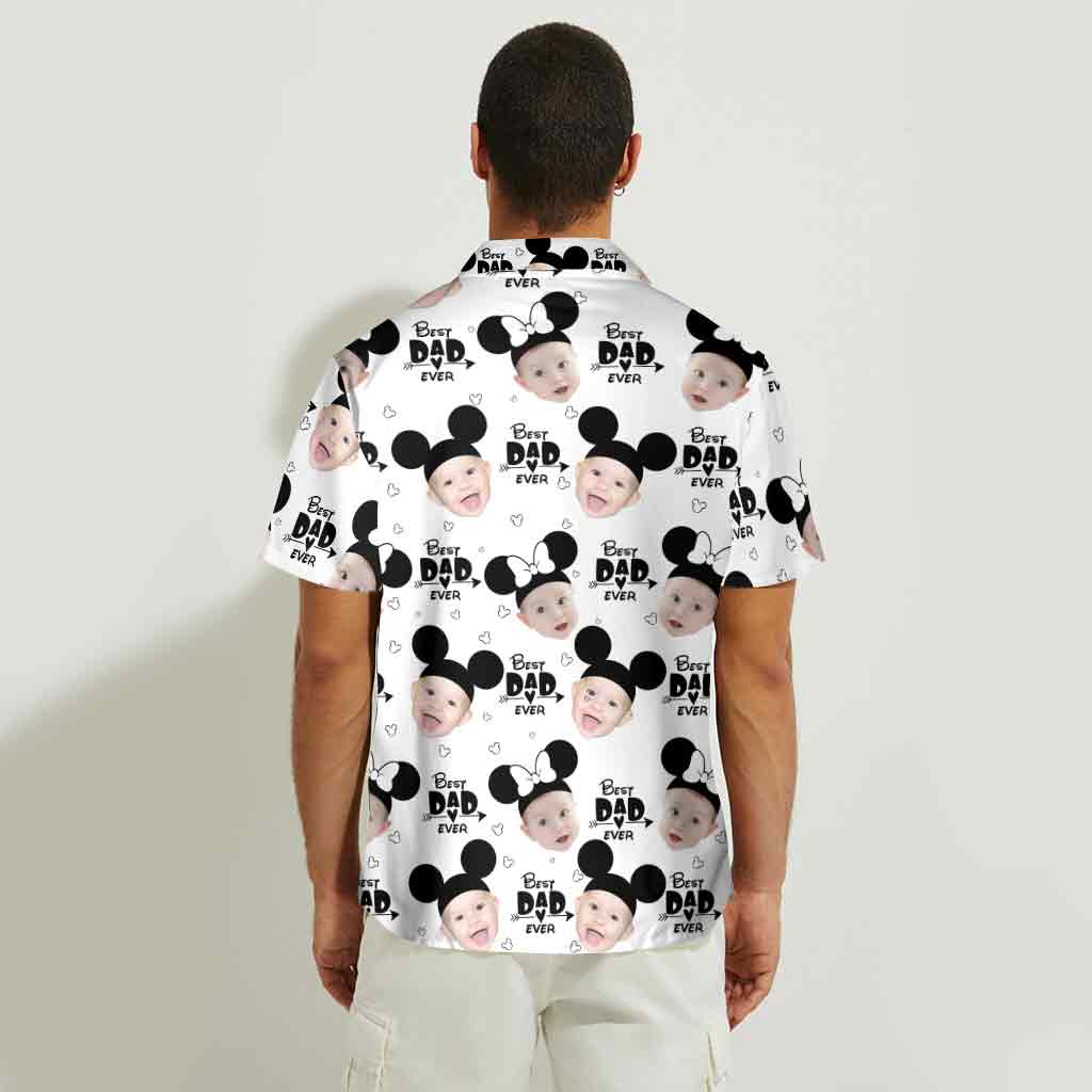 Personalized Hawaiian Shirt for Dad with Mickey Mouse Design Hawaiian Shirt GradoCreations