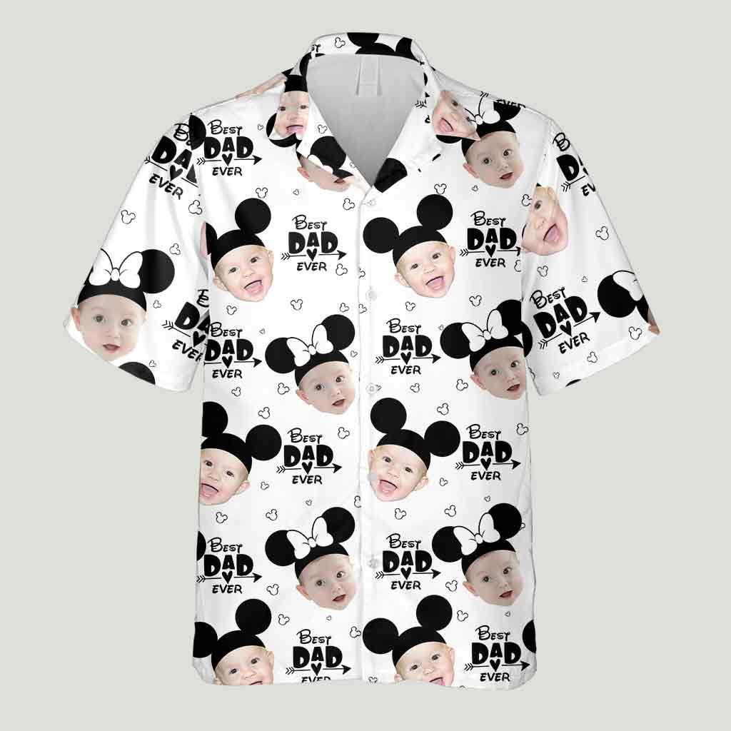 Personalized Hawaiian Shirt for Dad with Mickey Mouse Design Hawaiian Shirt GradoCreations