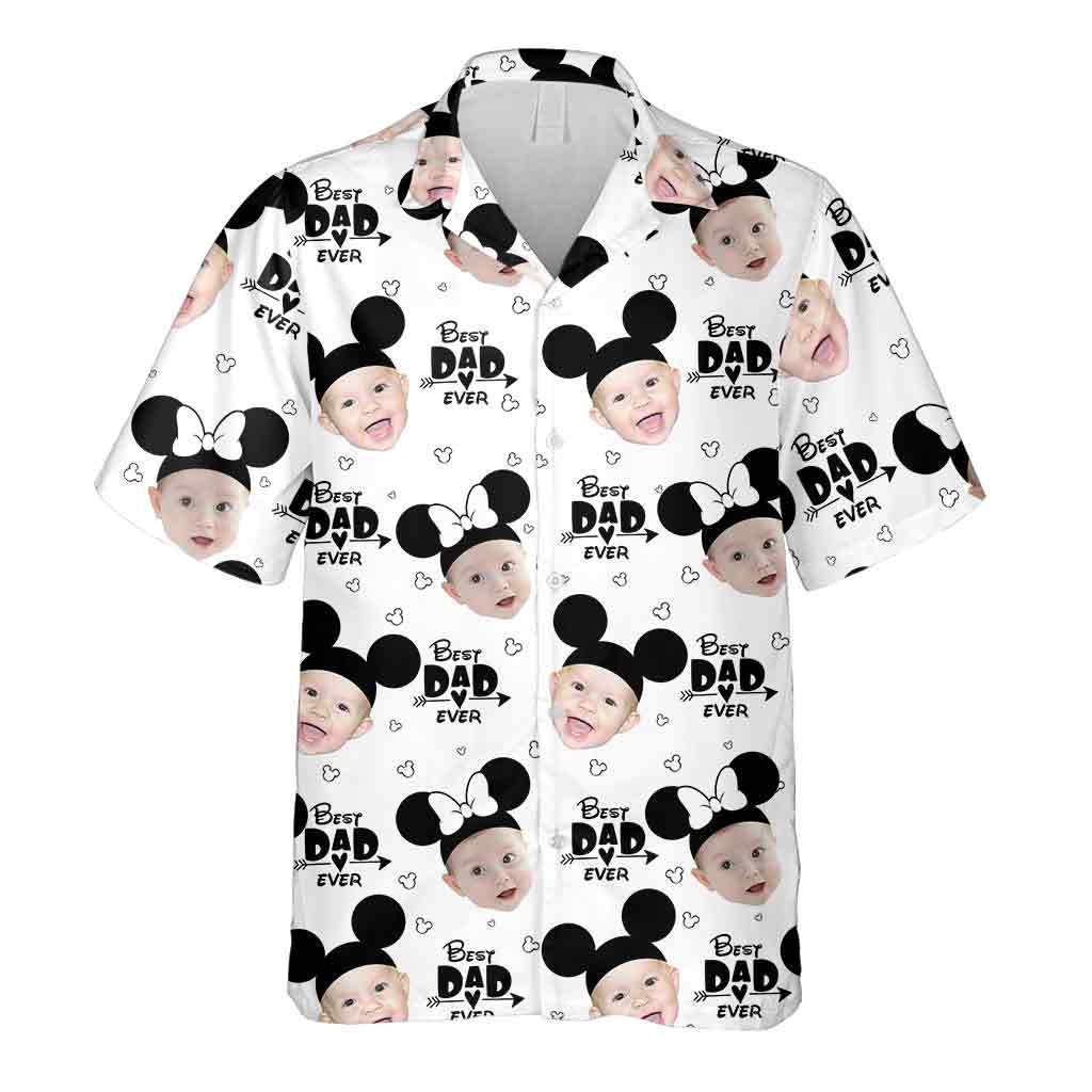 Personalized Hawaiian Shirt for Dad with Mickey Mouse Design Hawaiian Shirt GradoCreations