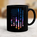 Personalized Independence Day Mug Custom Name Gift for Dad Mug GradoCreations