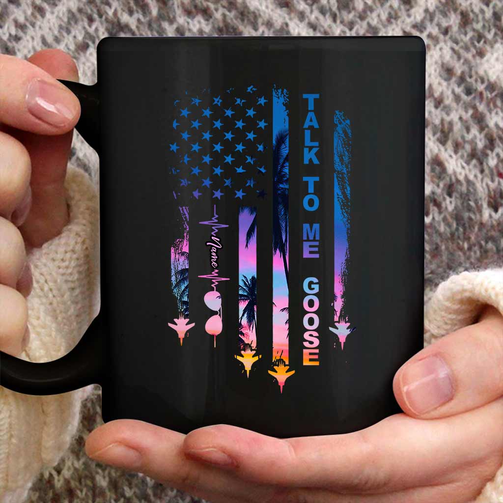 Personalized Independence Day Mug Custom Name Gift for Dad Mug GradoCreations