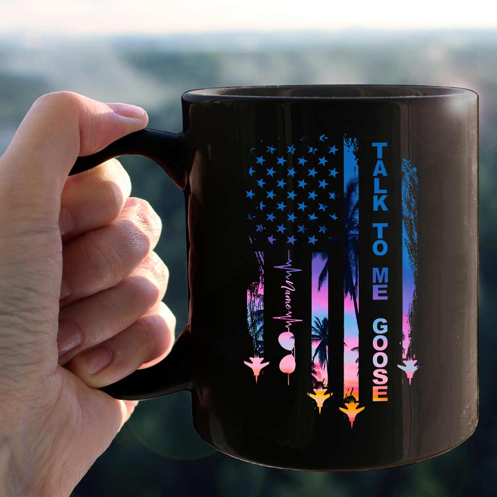Personalized Independence Day Mug Custom Name Gift for Dad Mug GradoCreations