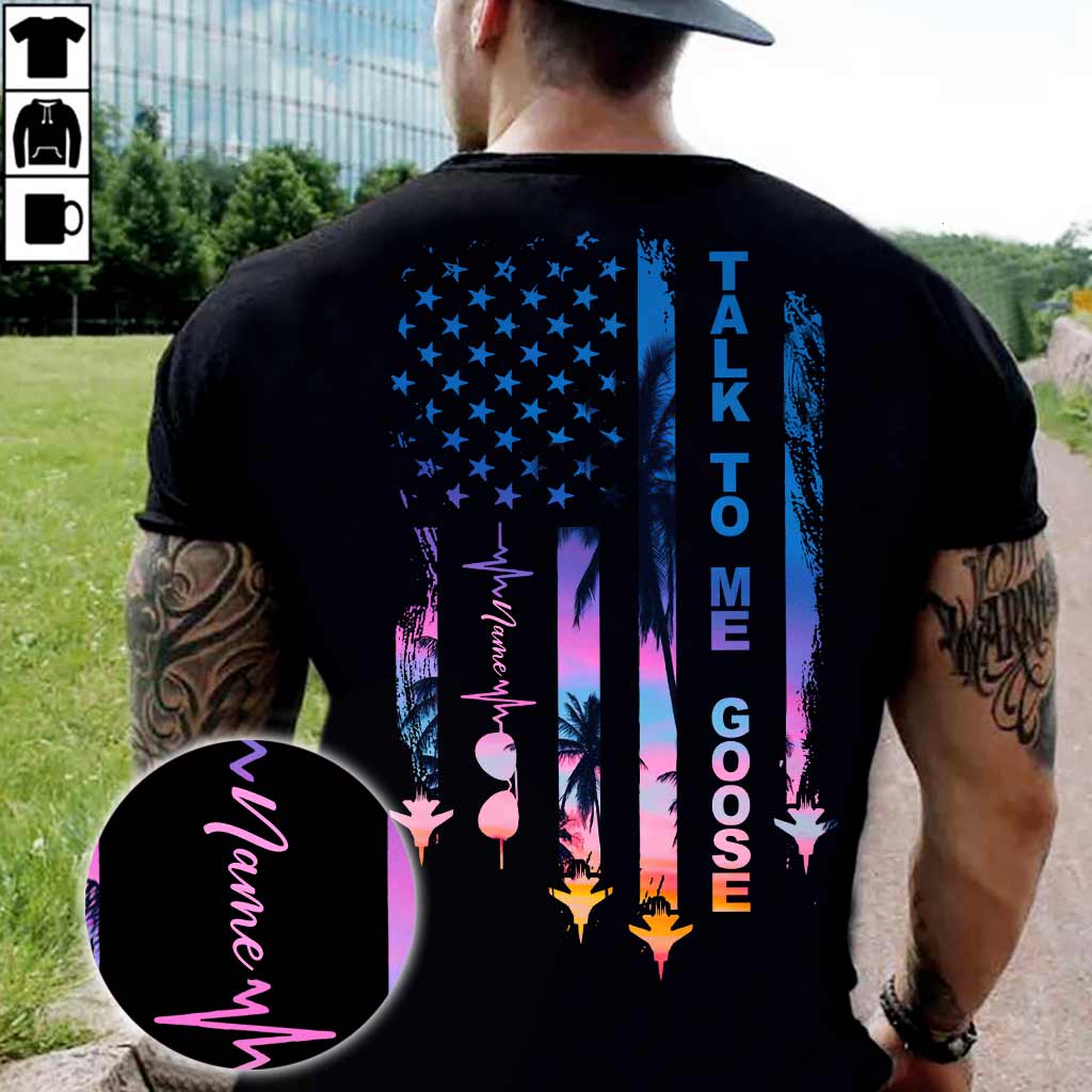 Personalized Independence Day Top Gun T-shirt and Hoodie Gift T-shirt & Hoodie GradoCreations