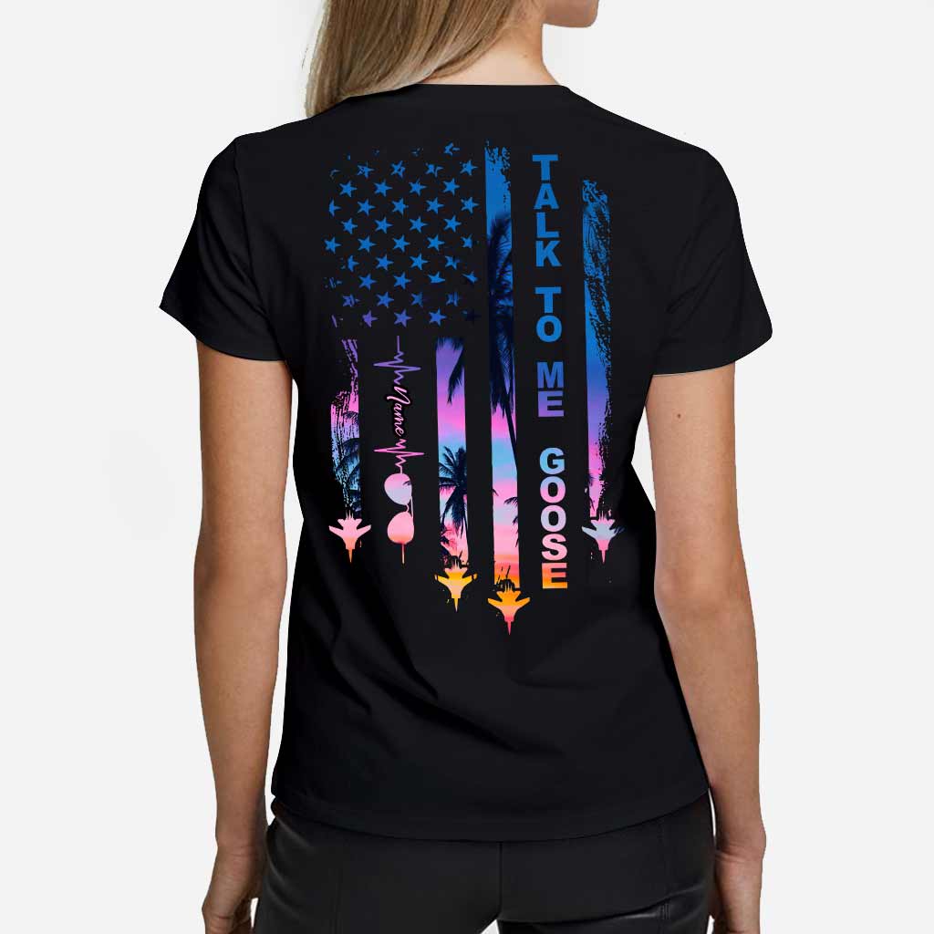 Personalized Independence Day Top Gun T-shirt and Hoodie Gift T-shirt & Hoodie GradoCreations