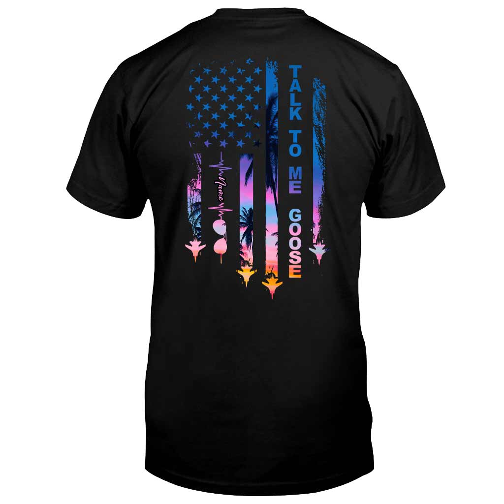 Personalized Independence Day Top Gun T-shirt and Hoodie Gift T-shirt & Hoodie GradoCreations