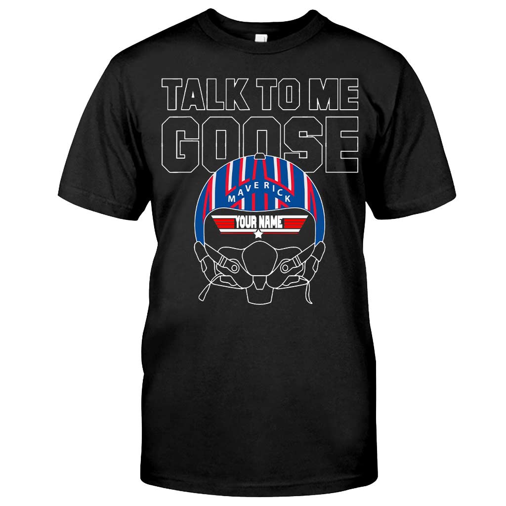 Personalized Top Gun T-shirt Custom Name Gift Idea T-shirt & Hoodie GradoCreations