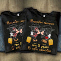 Personalized Couple Travel T-shirt & Hoodie Custom Name Gift T-shirt & Hoodie GradoCreations