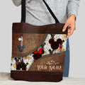 Personalized Mouse Design Tote Bag Custom Name Gift for All Occasions Tote Bag GradoCreations