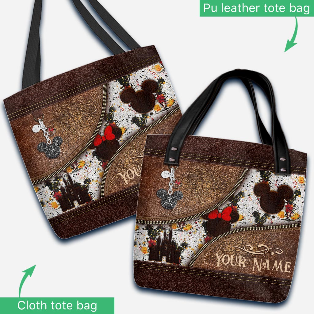 Personalized Mouse Design Tote Bag Custom Name Gift for All Occasions Tote Bag GradoCreations
