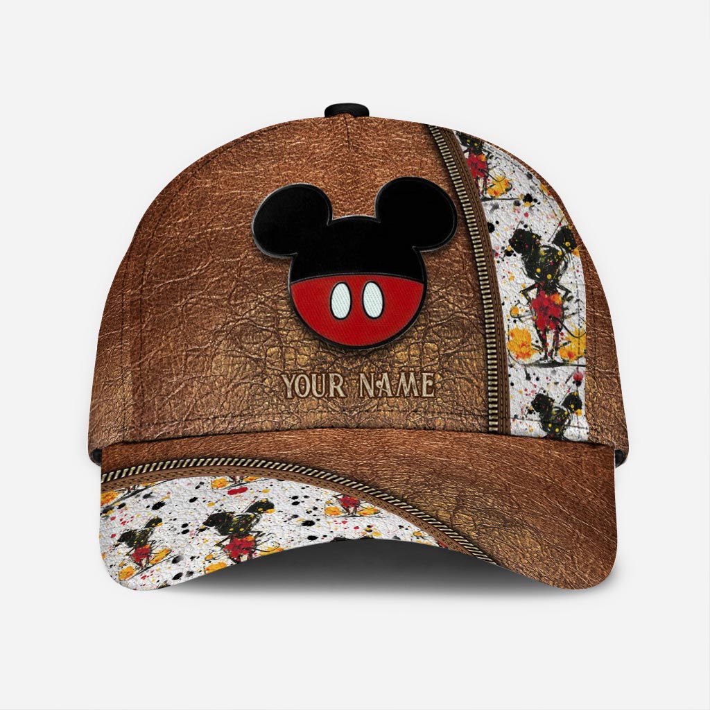 Personalized Classic Cap with Mouse Design for Birthday Gift Classic Cap GradoCreations