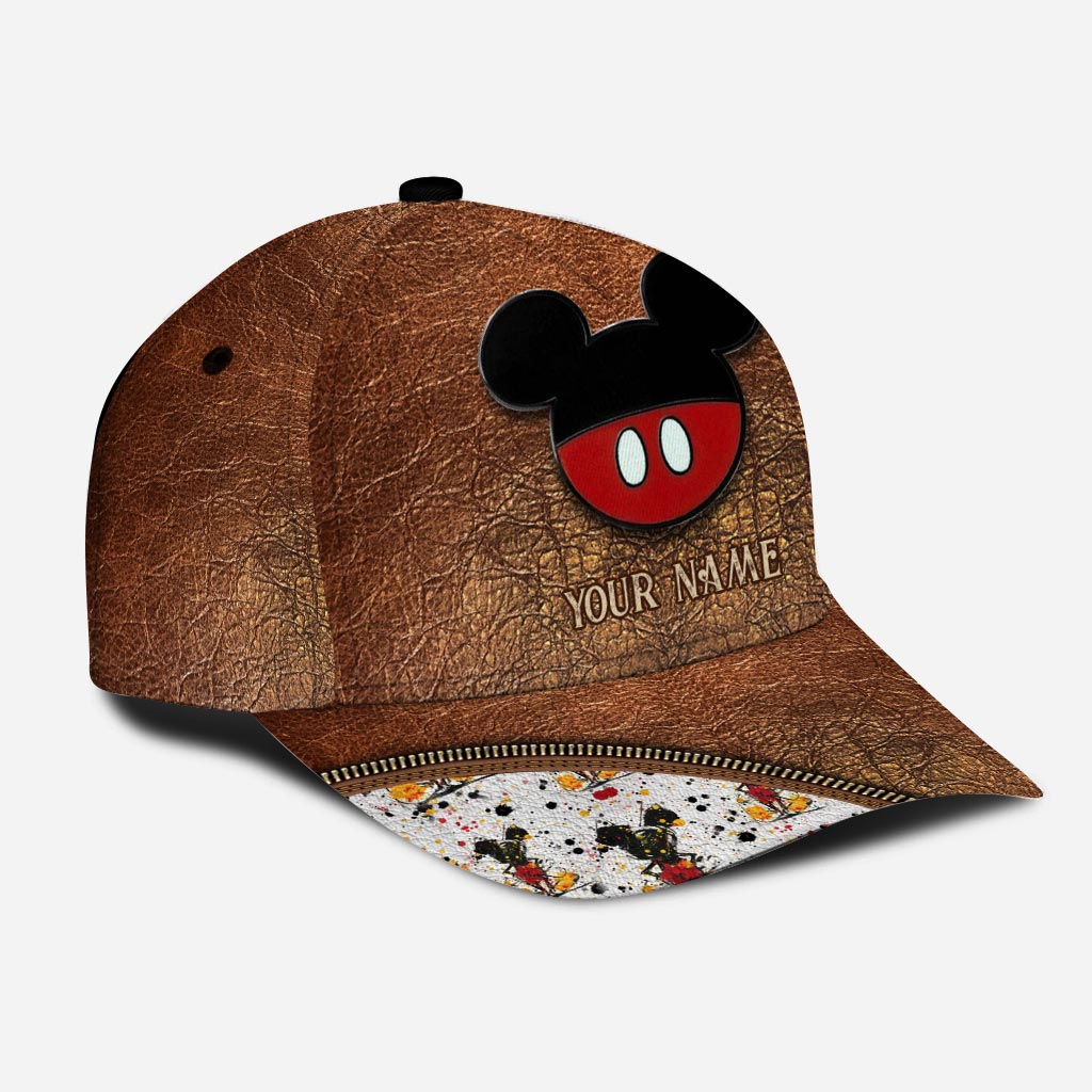 Personalized Classic Cap with Mouse Design for Birthday Gift Classic Cap GradoCreations
