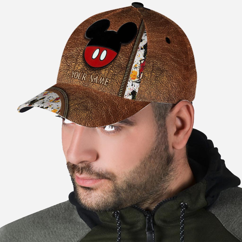 Personalized Classic Cap with Mouse Design for Birthday Gift Classic Cap GradoCreations
