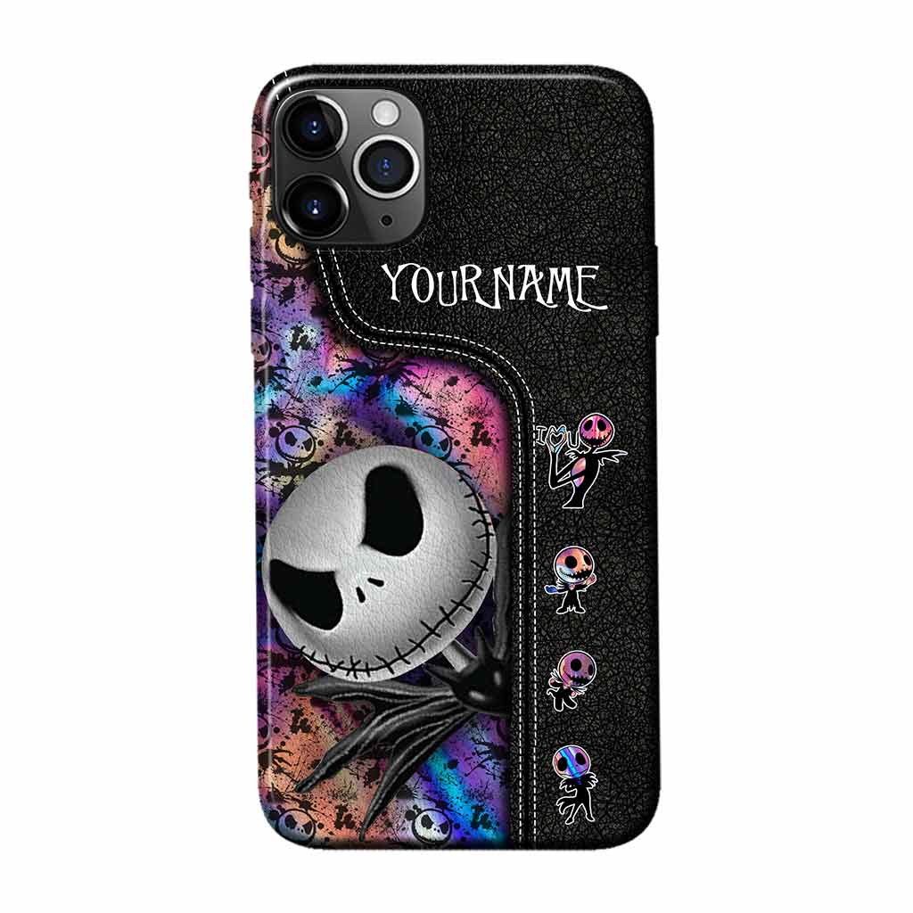 Personalized Nightmare Phone Case Custom Name Gift for Halloween