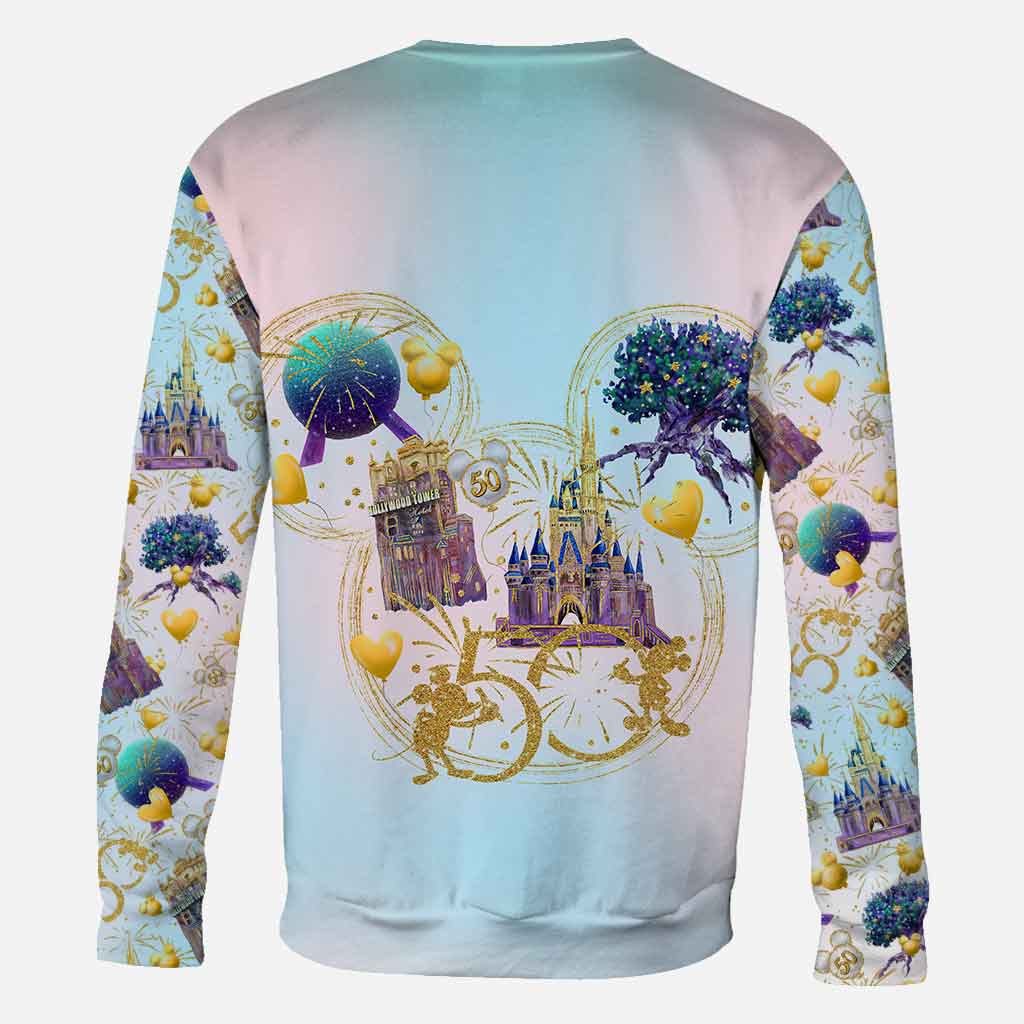Personalized 50th Anniversary All Over Hoodie Custom Name Gift All Over Shirt GradoCreations