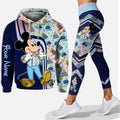 Personalized Mickey Mouse Hoodie and Leggings Set for Kids Hoodie & Leggings GradoCreations