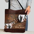 Personalized Nightmare Tote Bag Custom Name Gift for Horror Lovers Tote Bag GradoCreations