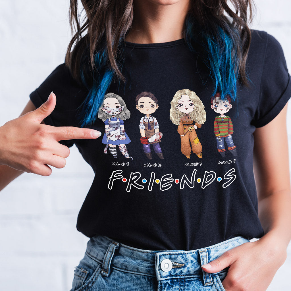 Personalized Bestie T-shirt & Hoodie Custom Names Gift T-shirt & Hoodie GradoCreations