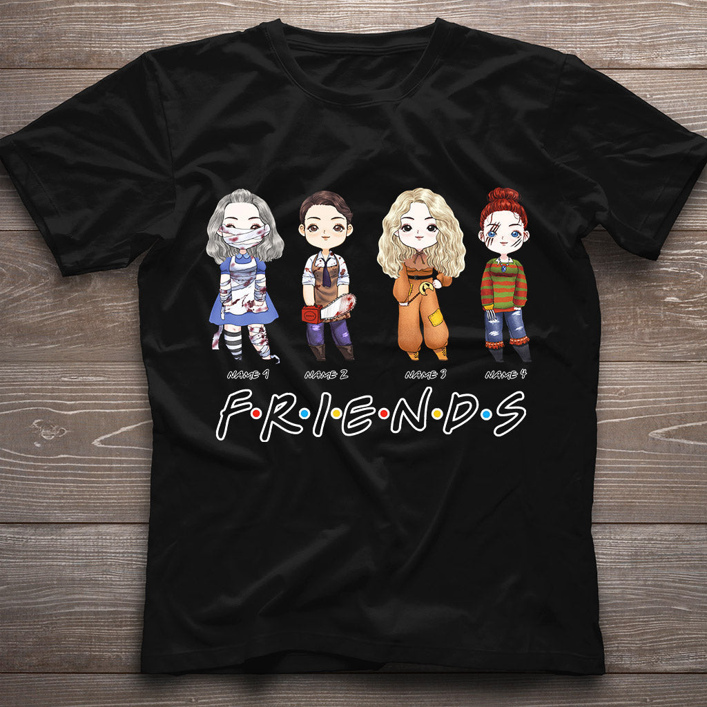 Personalized Bestie T-shirt & Hoodie Custom Names Gift T-shirt & Hoodie GradoCreations
