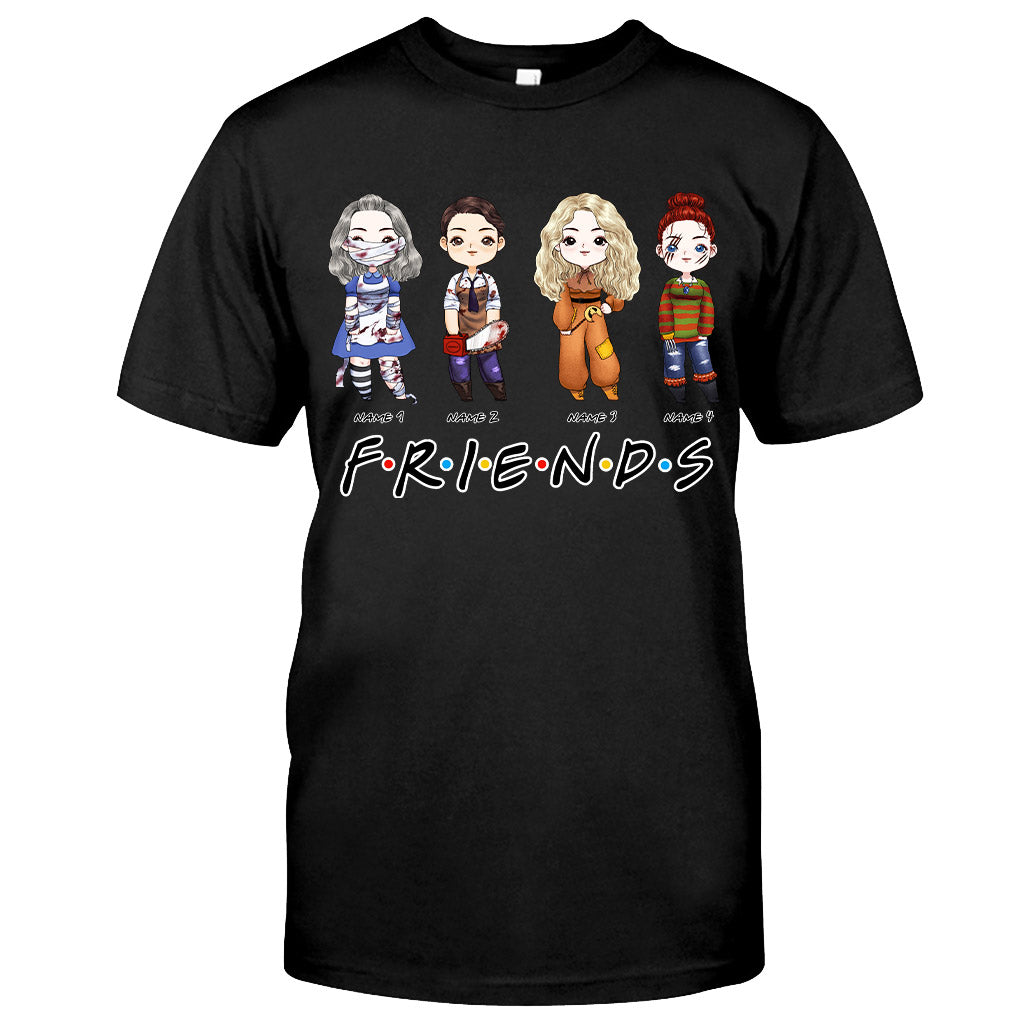 Personalized Bestie T-shirt & Hoodie Custom Names Gift T-shirt & Hoodie GradoCreations
