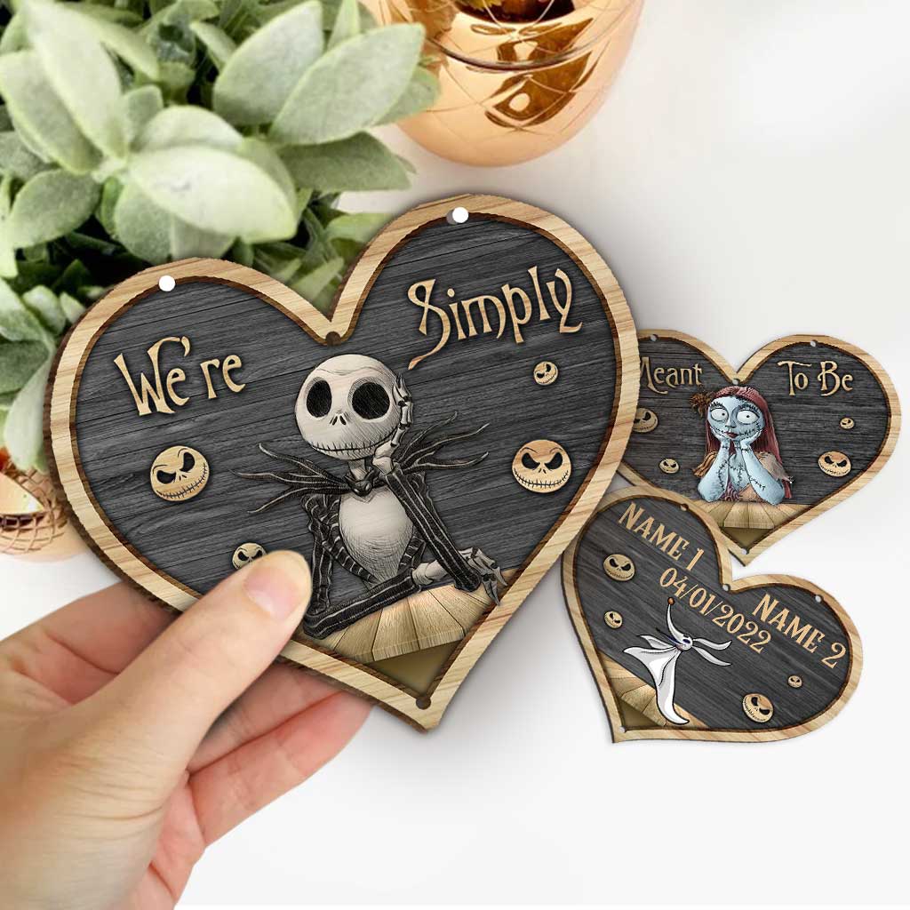 Personalized 3-Piece Couple Garland for Christmas Decor Garland GradoCreations