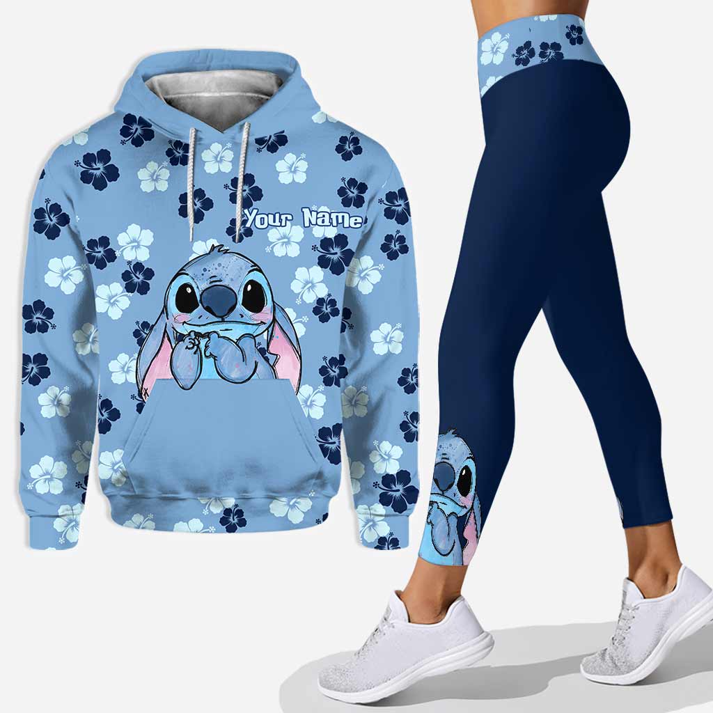 Personalized Ohana Hoodie and Leggings Set Custom Name Gift Hoodie & Leggings GradoCreations