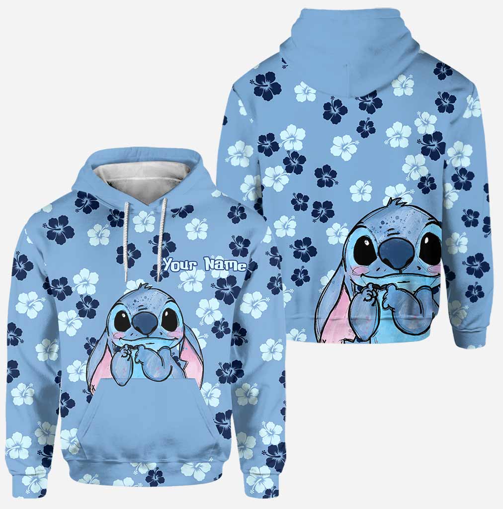 Personalized Ohana Hoodie and Leggings Set Custom Name Gift Hoodie & Leggings GradoCreations