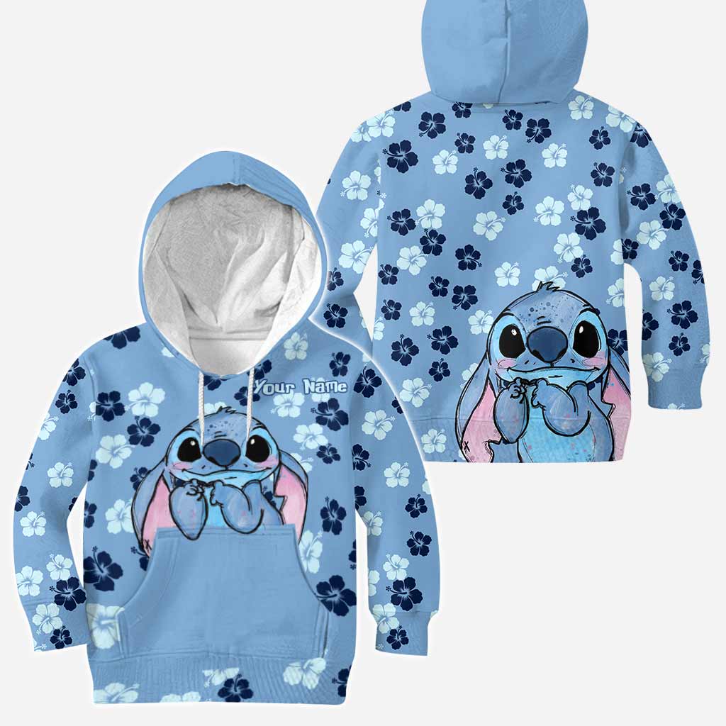 Personalized Ohana Hoodie and Leggings Set Custom Name Gift Hoodie & Leggings GradoCreations