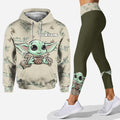 Personalized The Force Hoodie and Leggings Set Custom Name for Kids Hoodie & Leggings GradoCreations