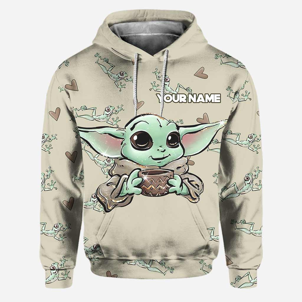 Personalized The Force Hoodie and Leggings Set Custom Name for Kids Hoodie & Leggings GradoCreations