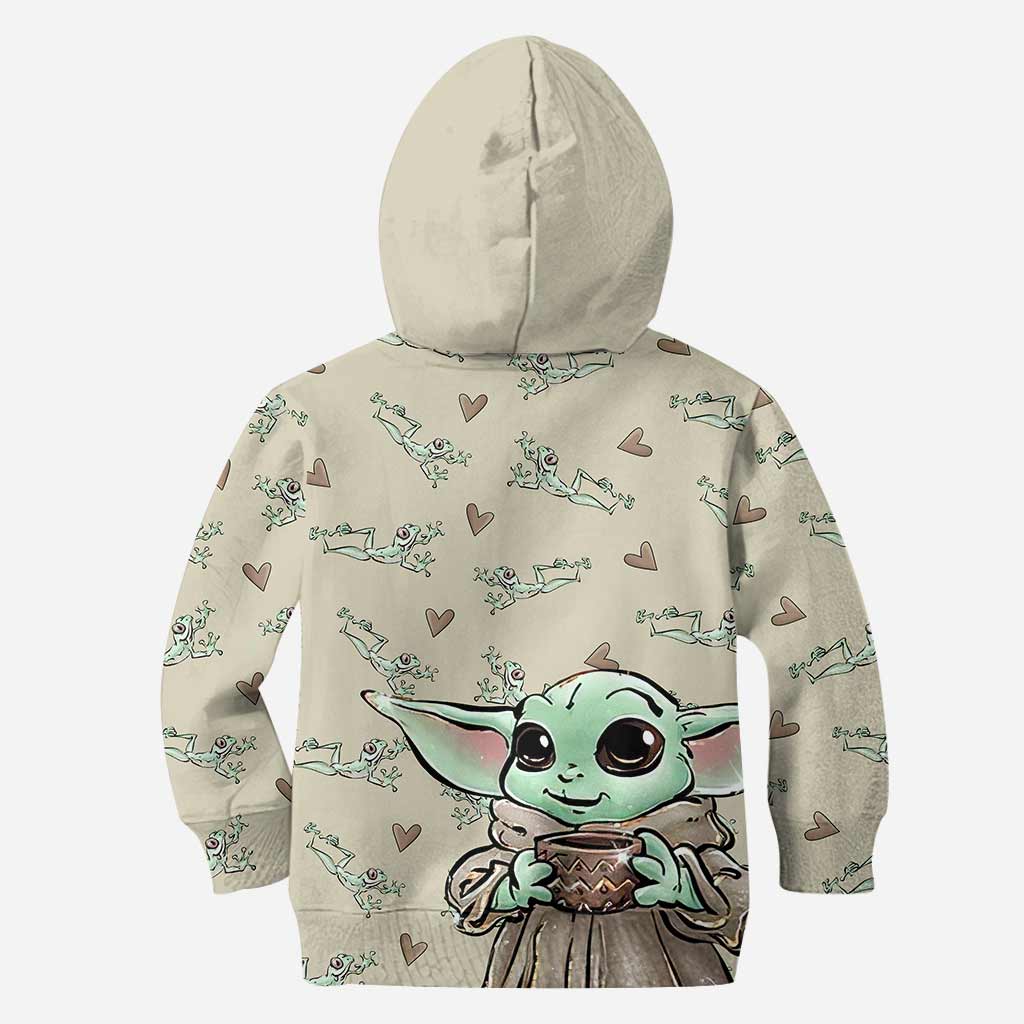 Personalized The Force Hoodie and Leggings Set Custom Name for Kids Hoodie & Leggings GradoCreations
