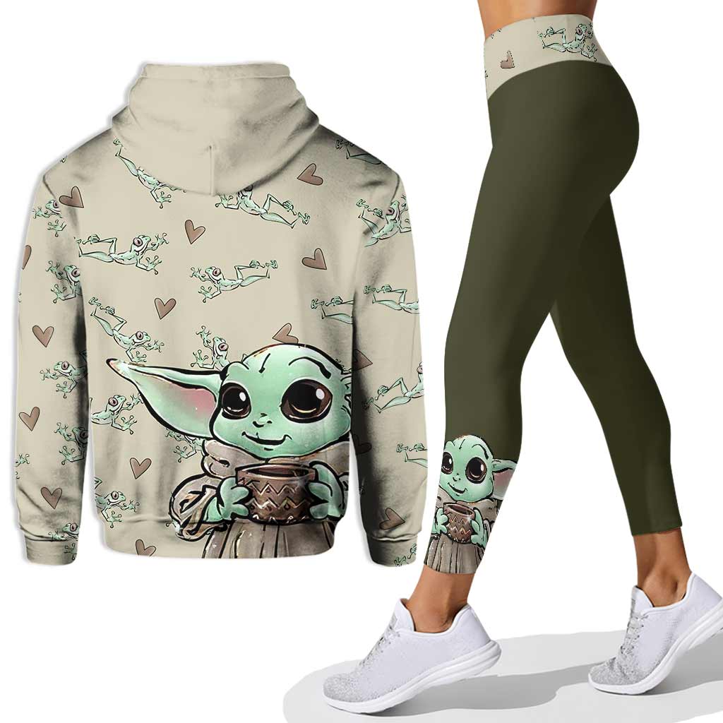 Personalized The Force Hoodie and Leggings Set Custom Name for Kids Hoodie & Leggings GradoCreations