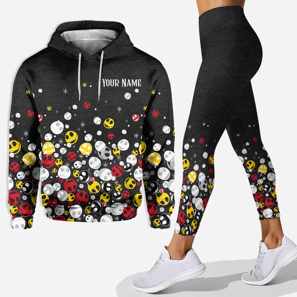 Personalized Nightmare Hoodie and Leggings Set for Christmas Gift Hoodie & Leggings GradoCreations
