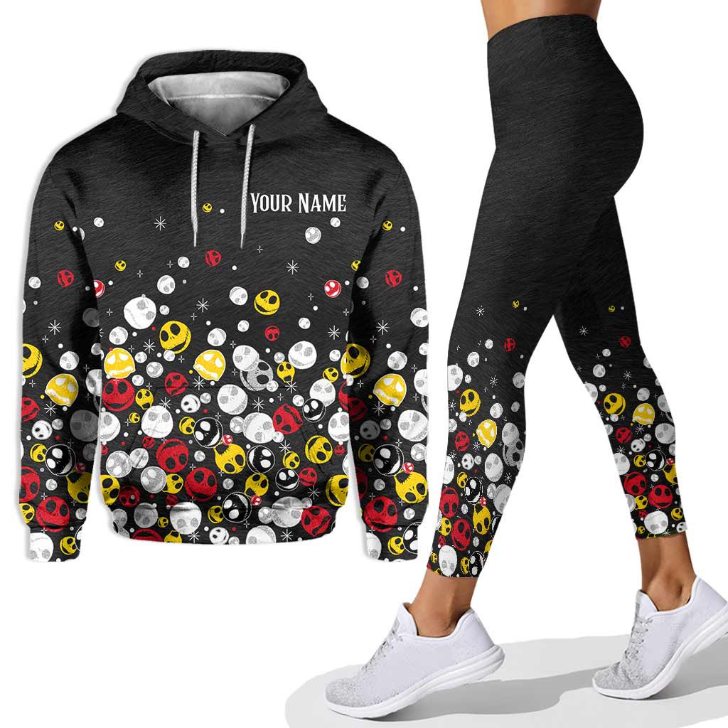 Personalized Nightmare Hoodie and Leggings Set for Christmas Gift Hoodie & Leggings GradoCreations