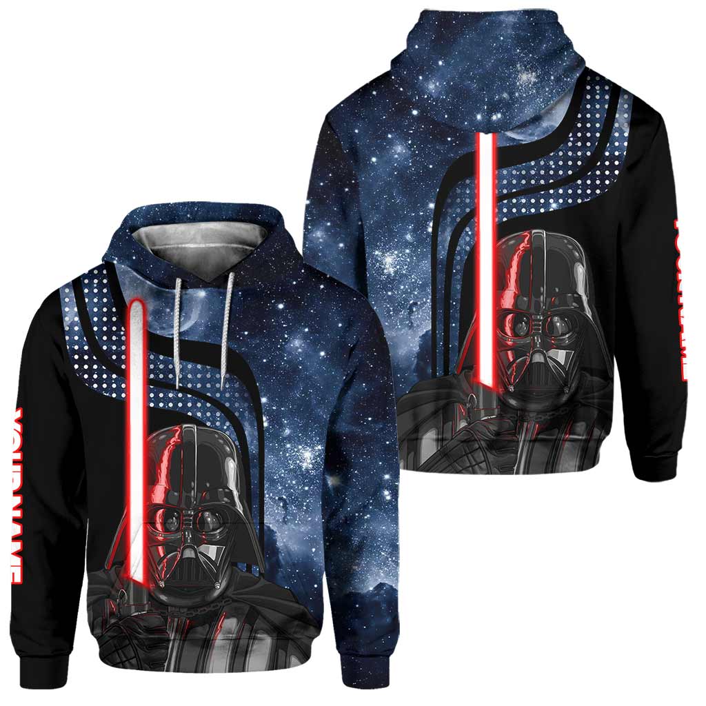 Personalized Darth Vader Hoodie & Sweatpants Set Custom Name Gift Hoodie & Sweatpants GradoCreations