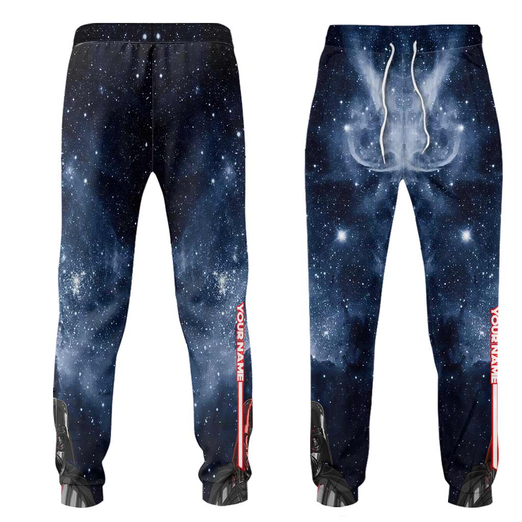 Personalized Darth Vader Hoodie & Sweatpants Set Custom Name Gift Hoodie & Sweatpants GradoCreations