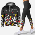 Personalized Mouse Hoodie and Leggings Set Custom Name Gift Hoodie & Leggings GradoCreations