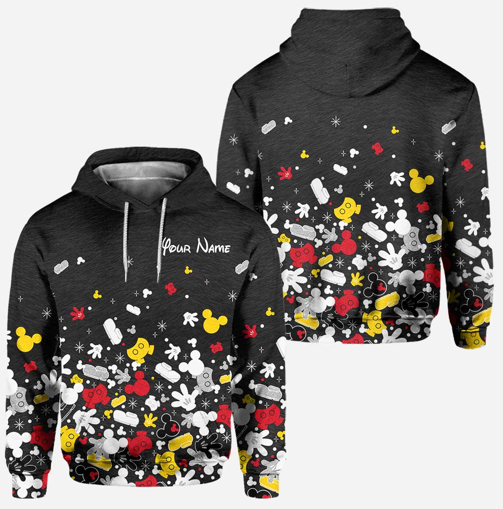Personalized Mouse Hoodie and Leggings Set Custom Name Gift Hoodie & Leggings GradoCreations