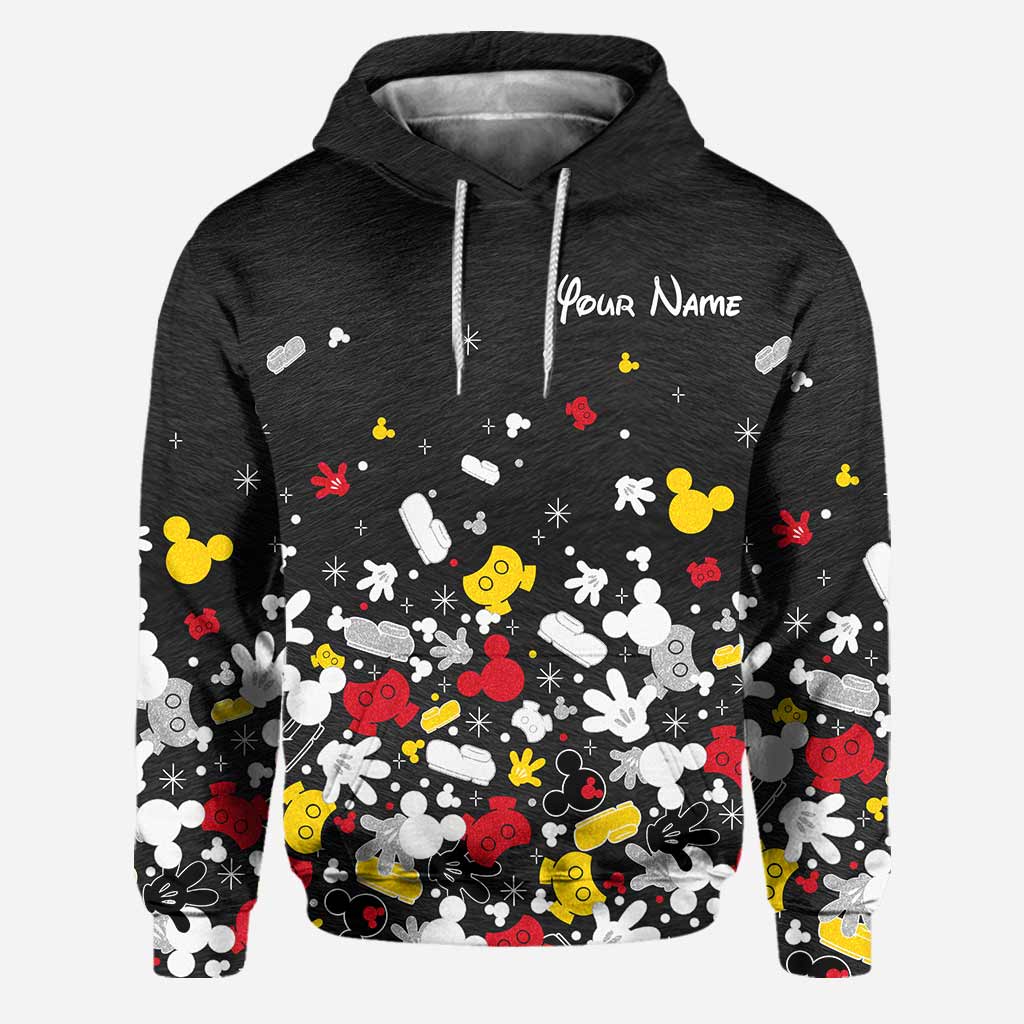 Personalized Mouse Hoodie and Leggings Set Custom Name Gift Hoodie & Leggings GradoCreations