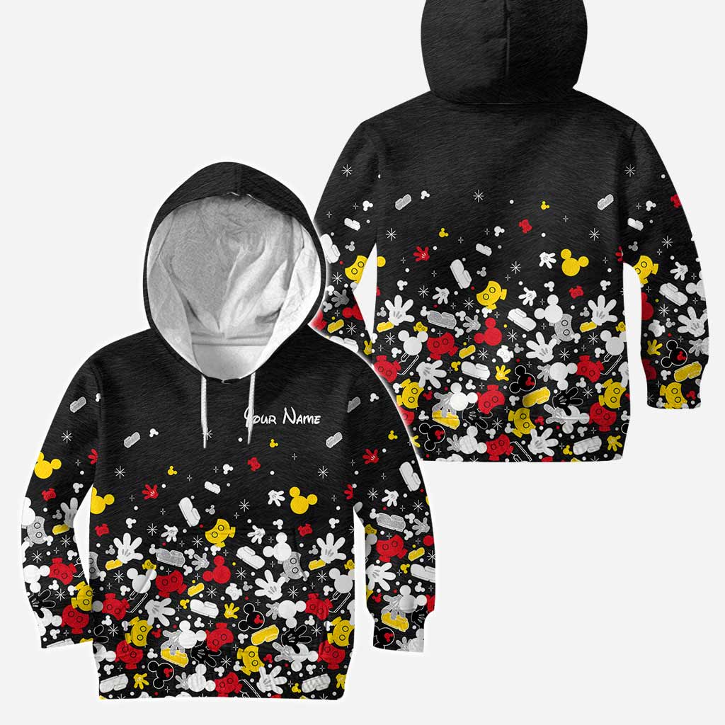 Personalized Mouse Hoodie and Leggings Set Custom Name Gift Hoodie & Leggings GradoCreations