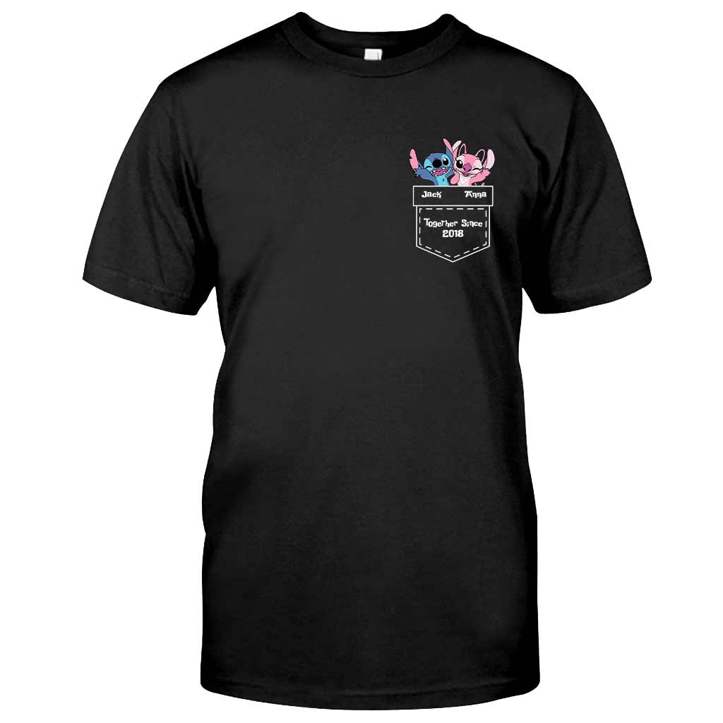 Personalized Ohana T-Shirt & Hoodie Custom Name Gift for Couples T-shirt & Hoodie GradoCreations
