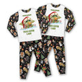 Personalized Christmas Pajamas Set with Your Name Cute Design Pajamas Set GradoCreations