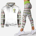 Personalized Christmas Hoodie & Leggings Set Custom Name Gift Hoodie & Leggings GradoCreations